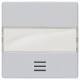 Siemens 5TG6251 rocker with window, plate aluminum metallic DELTA