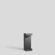 BEGA Gantenbrink 84750K3 bollard light for indoor and outdoor use graphite 3000K