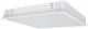 Ridi Leuchten 0850094 Ridi EBRME9-R4X055 / 15ND-OS downlight, white IP20 f.4xR-TUBE 550mm 15W 