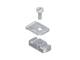 Niedax KLWC18F KLWC 18 F partition strip mounting clamp for 18 mm