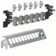 Hager FZ12MM Patch-Panel 12-fach mit 6xRJ45-Modulen