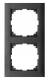 Merten MEG4020-3614 M-Pure-frame 2gang anthracite,