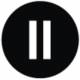 Moeller 218258 EATON M22-XDP-S-X2 key plate mushroom, black m.Symbol Start II 