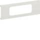 Hager BR1203R189016 Blende 3-fach R18 PVC BR OT 120 weiß