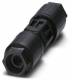 Phoenix Contact 1403838 Phoenix QPD C 4PE2,5 2X6-11 BK QUICKON Leitungsverbinder schwarz 4+PE