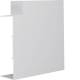 Hager BR652105H7035 Flachwinkel kaschiert hfr zu BR/A/S OT80 mm lichtgrau