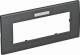 OBO Bettermann 6119384 OBO AR45-BF3 SWGR cover frame module 45.3-fold 84x185mm black-gray 