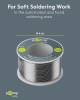 Goobay Essential Lötzinn bleifrei, ø 0,8 mm, 20 g - Zusam