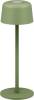 Goobay Wireless LED table lamp, size S, 25 cm, green, with touch control, 150 lm, warm white (3000 K)