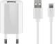 Goobay 45300 5 W USB-C-Ladeset - Netzteil mit USB-C-Kabel, 1 m, weiß