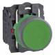 Schneider Electric XB5AA35C0 Schneider Drucktaster, kompl, Kunststoff, tastend, grün, 22mm