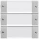 GIRA 2133015 rocker set 3f BSF System 55 clear/grey w