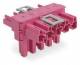 WAGO 770-1643/080-000 T-distributor 5-pin code B, pink