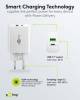 Goobay USB-C™ PD GaN Dual-Schnellladegerät (30 W) weiß, w
