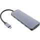 Inline 35392C USB 3.2 Gen2 Hub, USB-C + USB-A grau