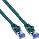 InLine® Patchkabel flach, U/FTP, Cat.6A, grün, 3 m