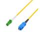 LWL-1-Faser-Patchkabel 2m LC(APC)-SC, 9/125 µm, Schrägschliff, AD=3mm, G657.A2