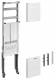 Hager ZU32L Einbausatz univ.Z 1050mm 1ZP 1-feldig