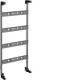 Hager UN04GN mounting frame field distributor 600x250 mm