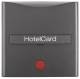 Berker 16401606 hotel card switch cap, m.Aufdruck u.roter lens B.1 / B.3 / B.7