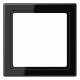 Jung LS961Z5SW Between frame black , for devices with cover 55x55mm