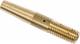 Cimco 142230 starting sleeve with external thread M12 brass