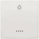 Siemens 5TG71461 5TG7146-1 DELTA style platinmetallische Wippe mit Fenster mit Symbol Licht