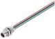 Weidmüller 1467590000 SAIE-M8S-8-0.2U-FP mounting plug M8 pin straight 8-pole 