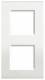 Legrand LNA4802M2BI BTicino Light Rahmen weiss 2x2-modulig