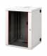 Equip 48,3 cm ( 19 Zoll ) Wandgehäuse Glastür PM 600x600mm 16U grau