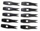 Chauvin Arnoux P01101924 Opening terminals for AmpFLEX (black) - 10 pcs