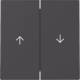 Gira 3294005 toggle switch 2-way arrow System 55 black matte (lacquered)