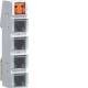 Hager ZZ12LMN04A LMN module with 4x RJ12 sockets active for power supply