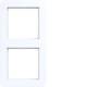 Hager WAD7200WG frame 2-way C.1 light white glossy