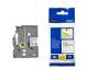 Label tape Brother 12 mm clear/black TZES131