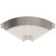 OBO Bettermann 6036870 RB 90 160 A2 Bogen 90° für Kabelrinne horizontal