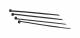 ALLNET 48,3 cm ( 19 inch )zbh. Kabelbinder, L100xB2,6mm, 100er Pack, Schwarz, UV-Beständig, Synergy 21
