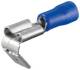 Goobay 17012 Steckerverteiler Flachstecker, blue - plug size: 6.4 mm x 0.8 mm, approved up to 15 A
