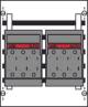 Striebel + John 2CPX037803R9999 ED13TA Kombi-Set Sammelschiene System 