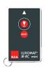 B.E.G. Brück Electronic 92090 Fernsteuerung Bewegungsmelder RC-plus MINI MINI IR-RC grau/rot