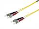 Equip fiber optic patch cable ST->ST 1.00m single mode duplex OS2 ge polybag