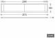 Lts Licht und Leuchten 648715 LTS PIANO-P 260.1640/TROOP WHITE pendant light Piano LED 252W 840 22800LM