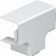 OBO Bettermann 6192513 T piece cover WDK / HT 30030, 30x30mm for WDK trunking pure white