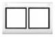 Merten 401219 frame 2-gang m.Verschraubung AQUADESIGN polar white 