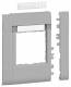 Hager GR1202ALAN frame cover modular BRH/A/S ZS 55 OT 120 hfr B.feld lacquer alu