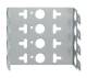 Rutenbeck 221004 LSA mounting bracket for up to 4 LSA connecting elements MB 4