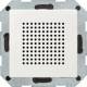 Gira 228203 flush-mounted radio speaker , System 55 pure white