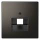Merten MEG4521-6052 central plate UAE insert 1-fold mocha metallic