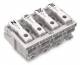 WAGO 294-4024 power connection cl. 4pol. without PE contact without locking feet 1/L-2/L-PE-N ws