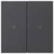 GIRA 510728 KNX RF control panel 2f System 55 anthracite